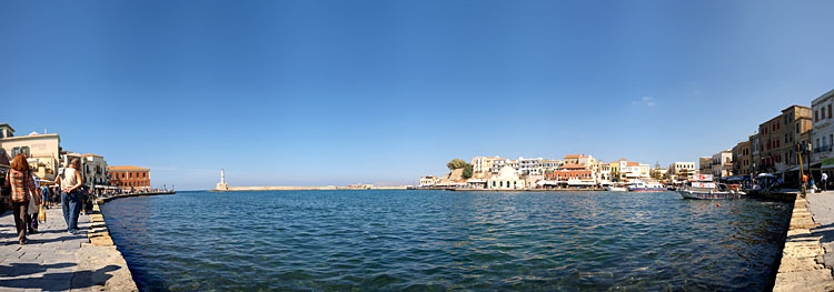 Le vieux port de Chania : incontournable...